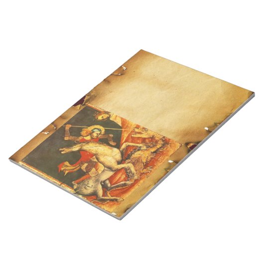 Sint-George's strijd met de draak Notitieblok (Schuin)