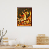 Sint-George's strijd met de draak Poster (Keuken)