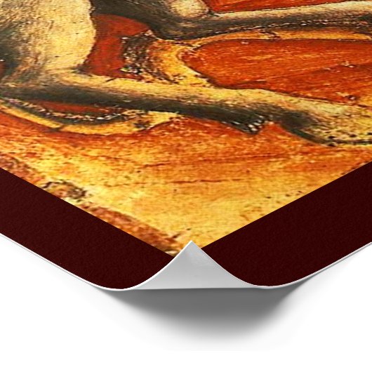 Sint-George's strijd met de draak Poster (Hoek)