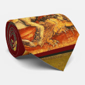 Sint-George's strijd met de Draak, Ruby Stropdas (Opgerold)