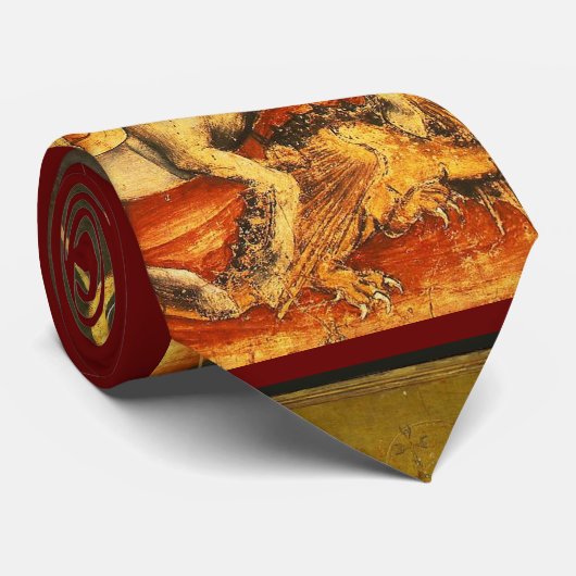 Sint-George's strijd met de Draak, Ruby Stropdas (Opgerold)