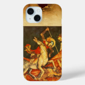 Sint-George's strijd met het Drakenmonogram Case-Mate iPhone Case (Achterkant)
