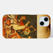 Sint-George's strijd met het Drakenmonogram Case-Mate iPhone Case (Achterkant (horizontaal))
