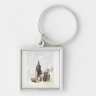 Sint Germain des Pres Kerk Parijs Sleutelhanger