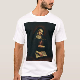 Sint Gertrude de Grote door Miguel Cabrera T-shirt