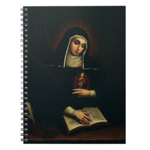 Sint Gertrude de Grote Duitse benedictines Notitieboek