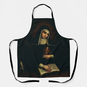Sint Gertrude de Grote Duitse benedictines Schort