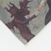 Sint Gertrude van Helfta door Simon Bening Fleece Deken (Hoek)