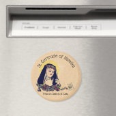 Sint-Gertrudis van Nijvel beschermheilige van katt Magneet (Insitu (Vaatwasser))