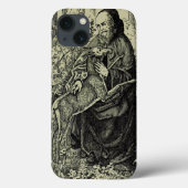 Sint Giles de kluizenaar Case-Mate iPhone Case (Achterkant)