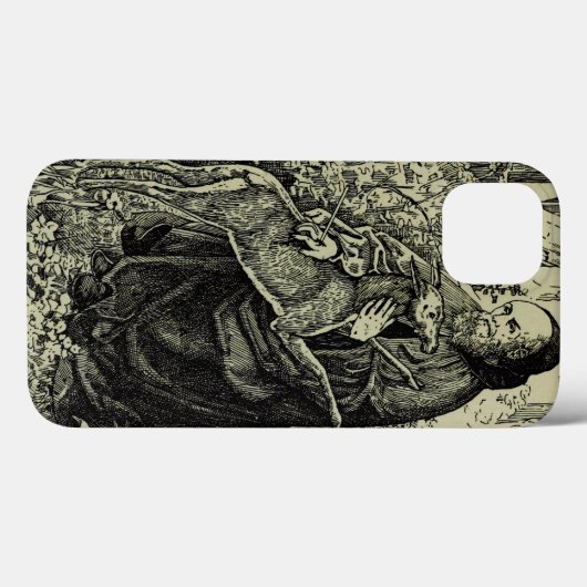 Sint Giles de kluizenaar Case-Mate iPhone Case (Achterkant (horizontaal))