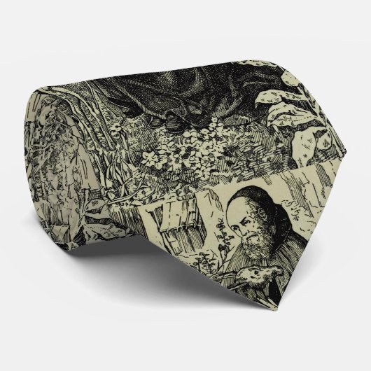 Sint Giles de kluizenaar Stropdas (Opgerold)