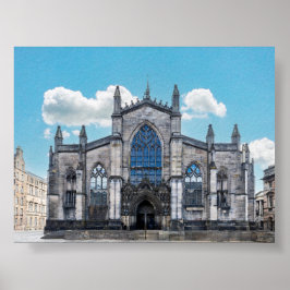 Sint-Gileskathedraal in Edinburgh Poster