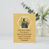 Sint-Gobnait Briefkaart Ballyvourney (SAE 003) (Staand voorkant)