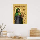 Sint-Gobnait Poster Ballyvourney (SAE 003) (Keuken)