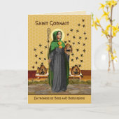 Sint-Gobnait van Ballyvourney (SAE 003) Kaart (Gele Bloem)