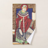 Sint Gregorius de Grote Kerkleraar Bad Handdoek (Handdoek)