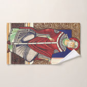 Sint Gregorius de Grote Kerkleraar Bad Handdoek (Handdoek)