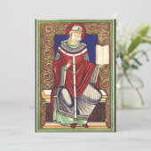 Sint Gregorius de Grote Kerkleraar Bedankkaart (Staand voorkant)