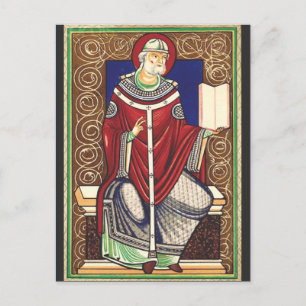 Sint Gregorius de Grote Kerkleraar Briefkaart