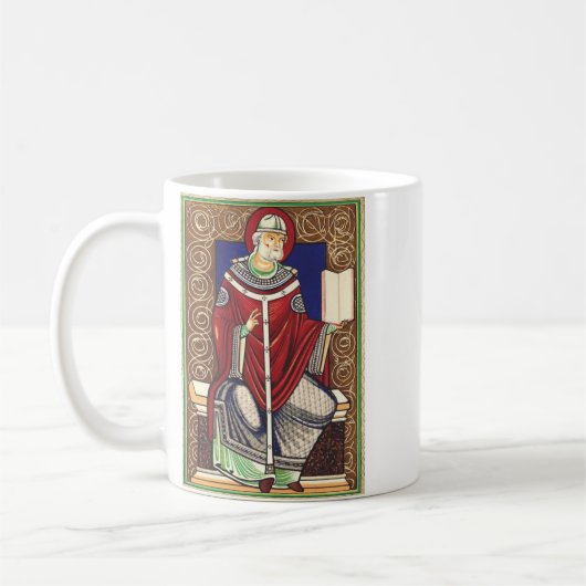 Sint Gregorius de Grote Kerkleraar Koffiemok (Links)
