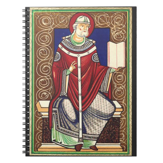 Sint Gregorius de Grote Kerkleraar Notitieboek (Voorkant)