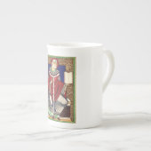 Sint Gregorius de Grote Kerkleraar Porselein Kop (Voorkant rechts)