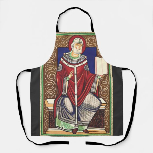 Sint Gregorius de Grote Kerkleraar Schort (Voorkant)