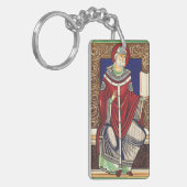 Sint Gregorius de Grote Kerkleraar Sleutelhanger (Voorkant Links)