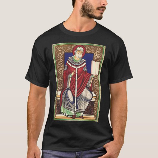 Sint Gregorius de Grote Kerkleraar T-shirt (Voorkant)
