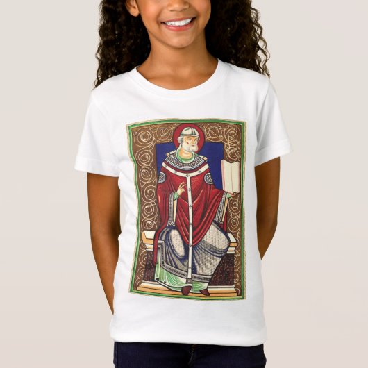 Sint Gregorius de Grote Kerkleraar T-shirt (Voorkant)
