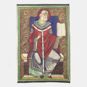 Sint Gregorius de Grote Kerkleraar Theedoek (Verticaal)