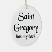 sint gregorius koffiemok keramisch ornament (Rechts)