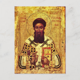 Sint Gregorius Palamas Orthodox Christelijk icoon Briefkaart