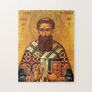 Sint Gregorius Palamas Orthodox Christelijk icoon Legpuzzel