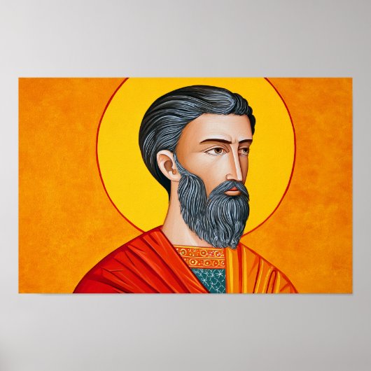 Sint Gregorius van Narek: Stem van het Gebed Poster (Voorkant)