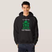 Sint-Hattruc Sint-Patrick's Day Hockey Pet Tricks Hoodie (Voorkant volledig)