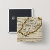 Sint-Helena-baai van Agoa de Saldanha Vierkante Button 5,1 Cm (Voorkant /achterkant)