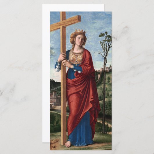 Sint-Helena door Cima da Conegliano (Voorkant / Achterkant)