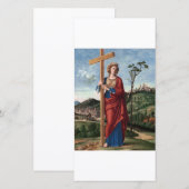 Sint-Helena door Cima da Conegliano (Voorkant / Achterkant)