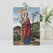 Sint-Helena door Cima da Conegliano Bedankkaart (Staand voorkant)