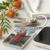 Sint-Helena door Cima da Conegliano Sleutelhanger (Voorkant Rechts)