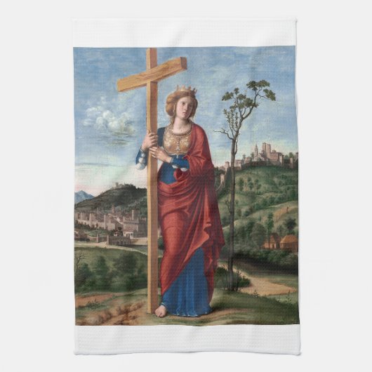 Sint-Helena door Cima da Conegliano Theedoek (Verticaal)