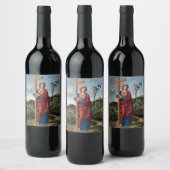 Sint-Helena door Cima da Conegliano Wijn Etiket (Flessen)