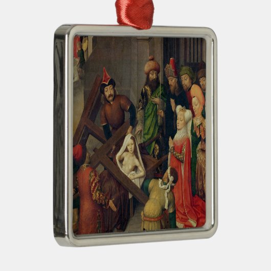 Sint-Helena en het wonder van het ware kruis Metalen Ornament (Rechts)