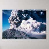 Sint-Helens blaast haar top Poster (Voorkant)