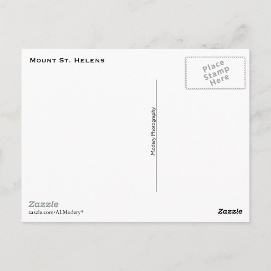 Sint-Helens-collage Briefkaart (Achterkant)