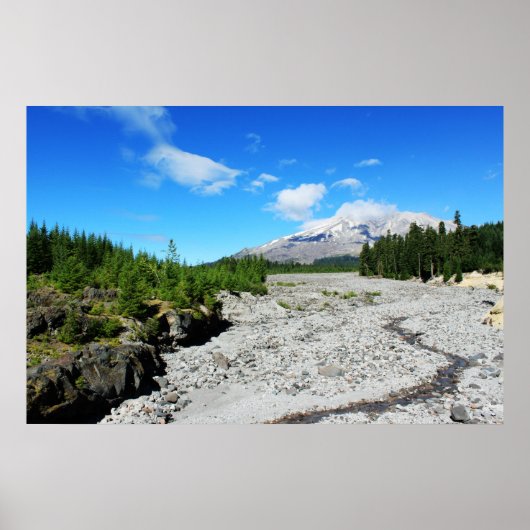 Sint-Helens, landschapsfotografie, Seattle Poster (Voorkant)