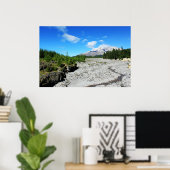 Sint-Helens, landschapsfotografie, Seattle Poster (Thuiskantoor)
