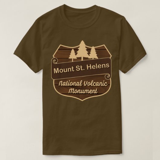 Sint-Helens National Volcanic Monument Classic T-shirt (Design voorkant)